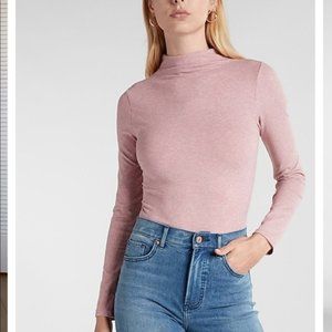 NWOT Express Body Contour Cozy Mock Neck Top - Large